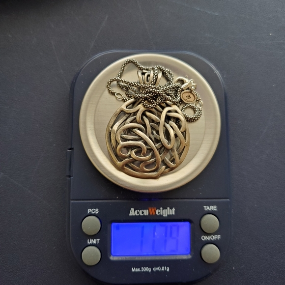 Silpada 925 Woven Knot Pendant on 925 Silver Silpada Chain - Picture 12 of 16